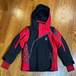 Spyder Ski Jacket Kids size 8 Style# 183014